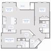 2 Bed, 2 Bath - 1200 SF A